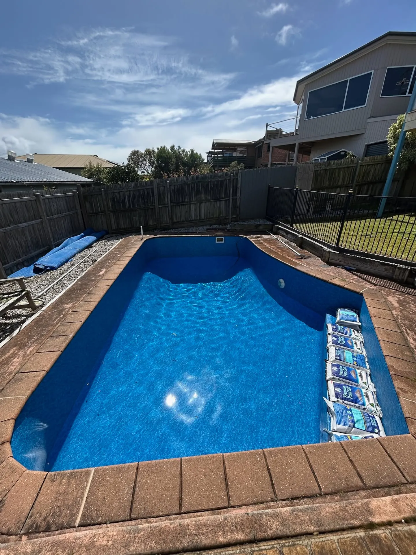 Replaced the Pool Lining For A Beautiful Face Lift - photo 2